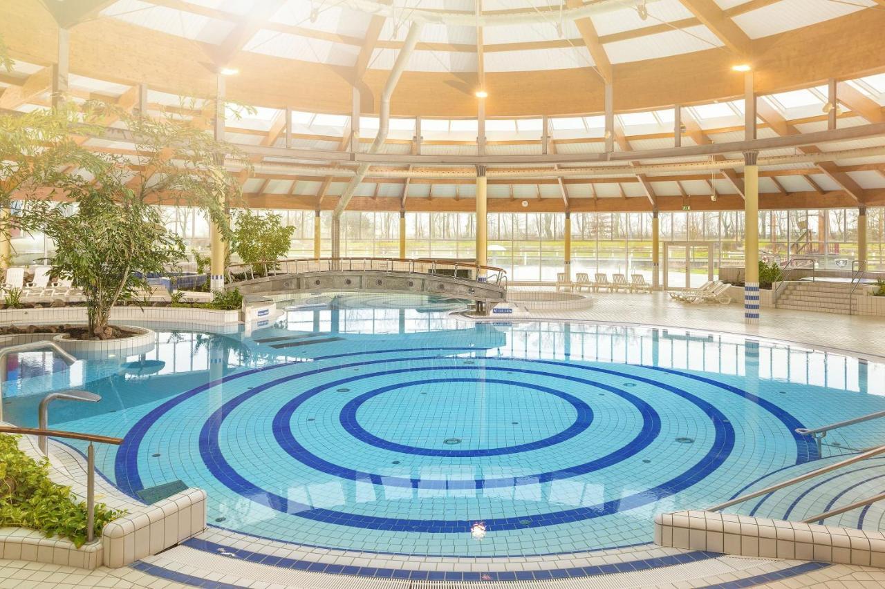 Haus Inselblick FeWo 02 Terrasse, Sauna- u Schwimmbadnutzung im AHOI Sellin Goehren  Exterior foto